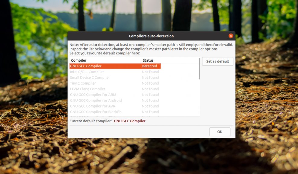 Устанавливаем CodeBlocks в Ubuntu 20.04