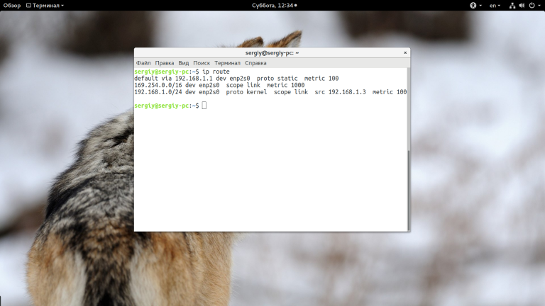 Маршрутизация в Linux