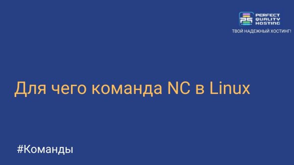 Для чего команда NC в Linux