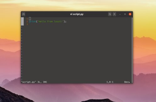 Как запустить скрипт Python в Linux