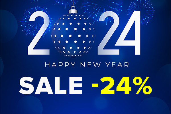 New Year 2024 with PQ.Hosting - 24% discount on orders and renewals!