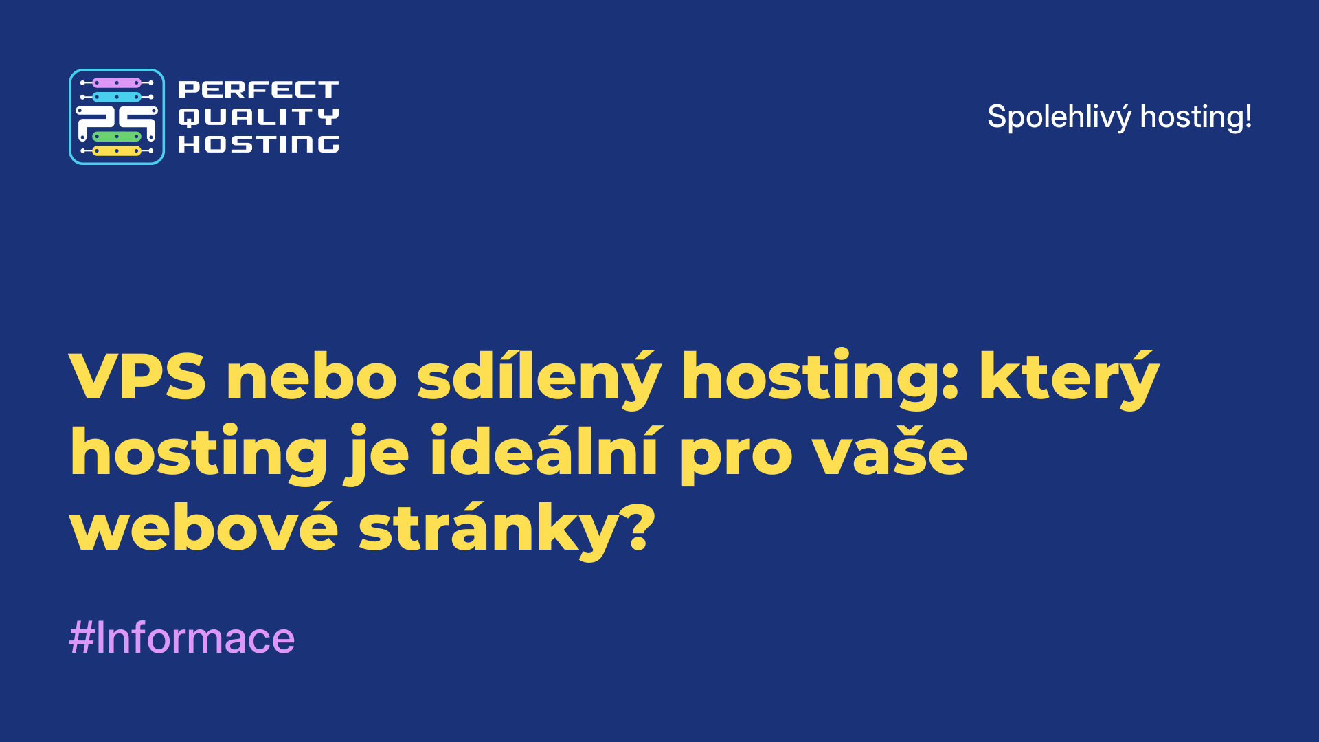 VPS nebo sdílený hosting: který hosting je ideální pro vaše webové stránky?