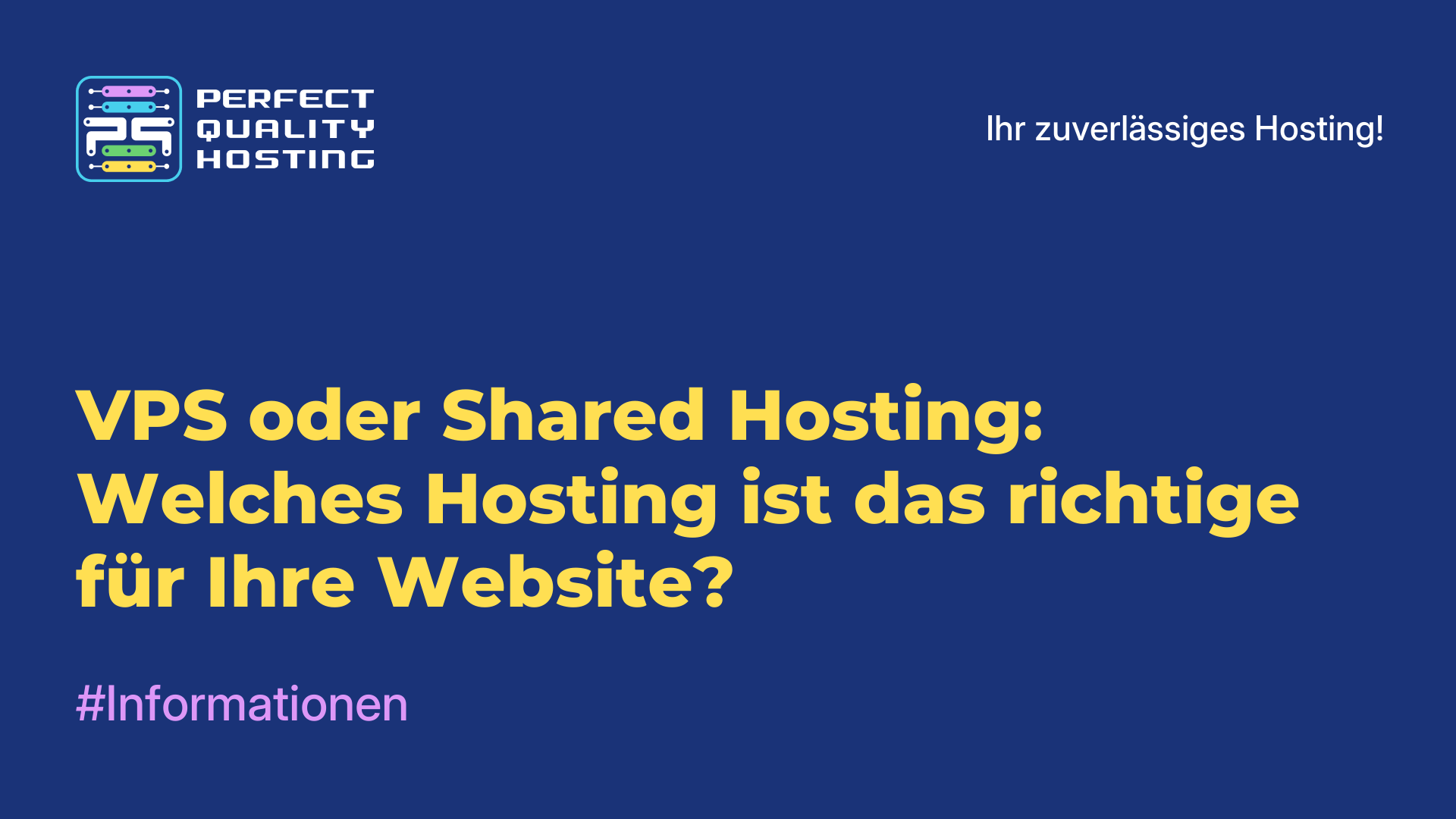 VPS oder Shared Hosting: Welches Hosting ist das richtige für Ihre Website?