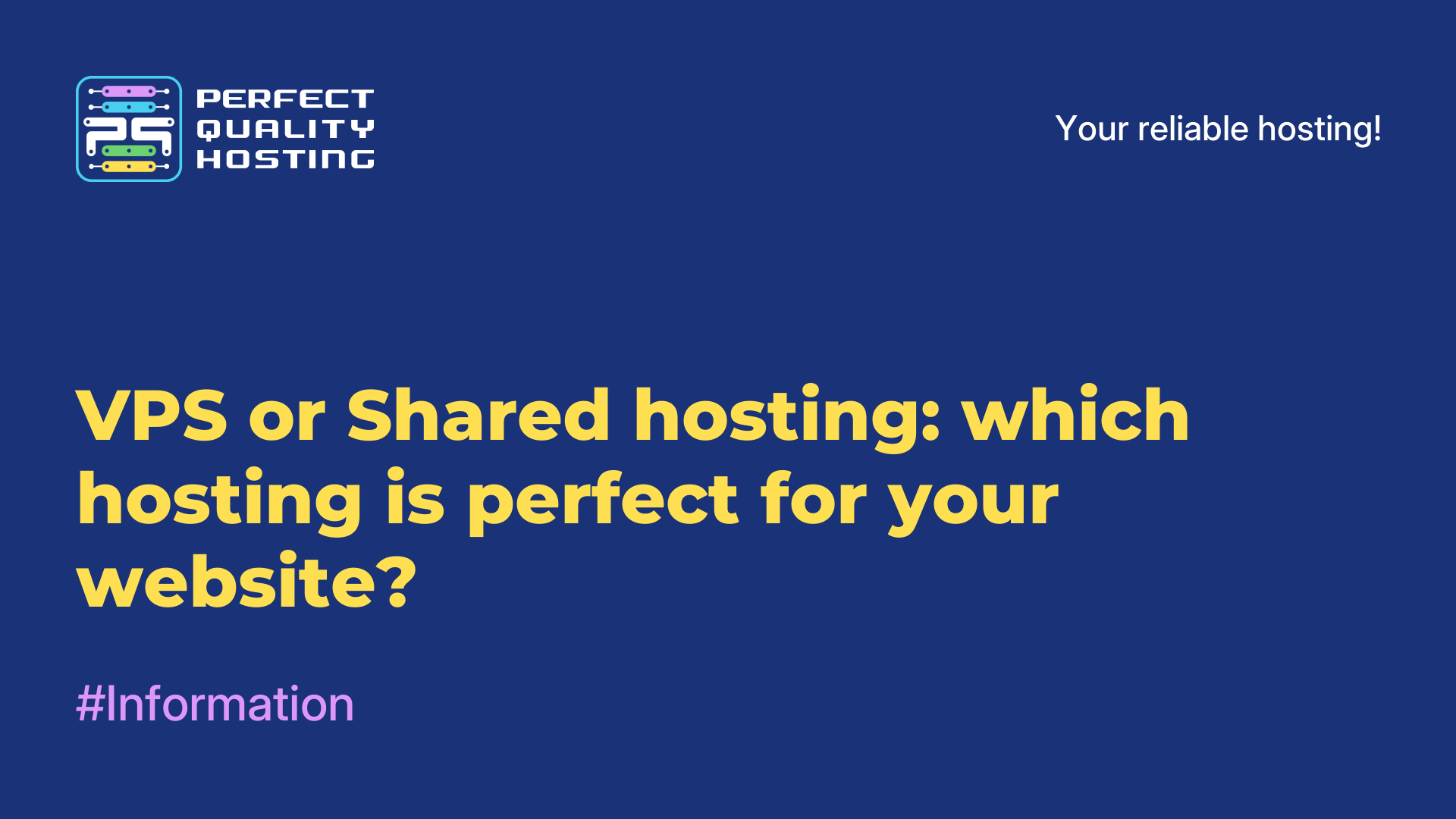 VPS or Shared hosting: which hosting is perfect for your website?