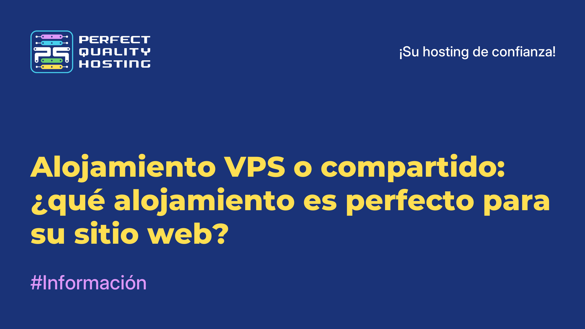 Alojamiento VPS o compartido: ¿qué alojamiento es perfecto para su sitio web?