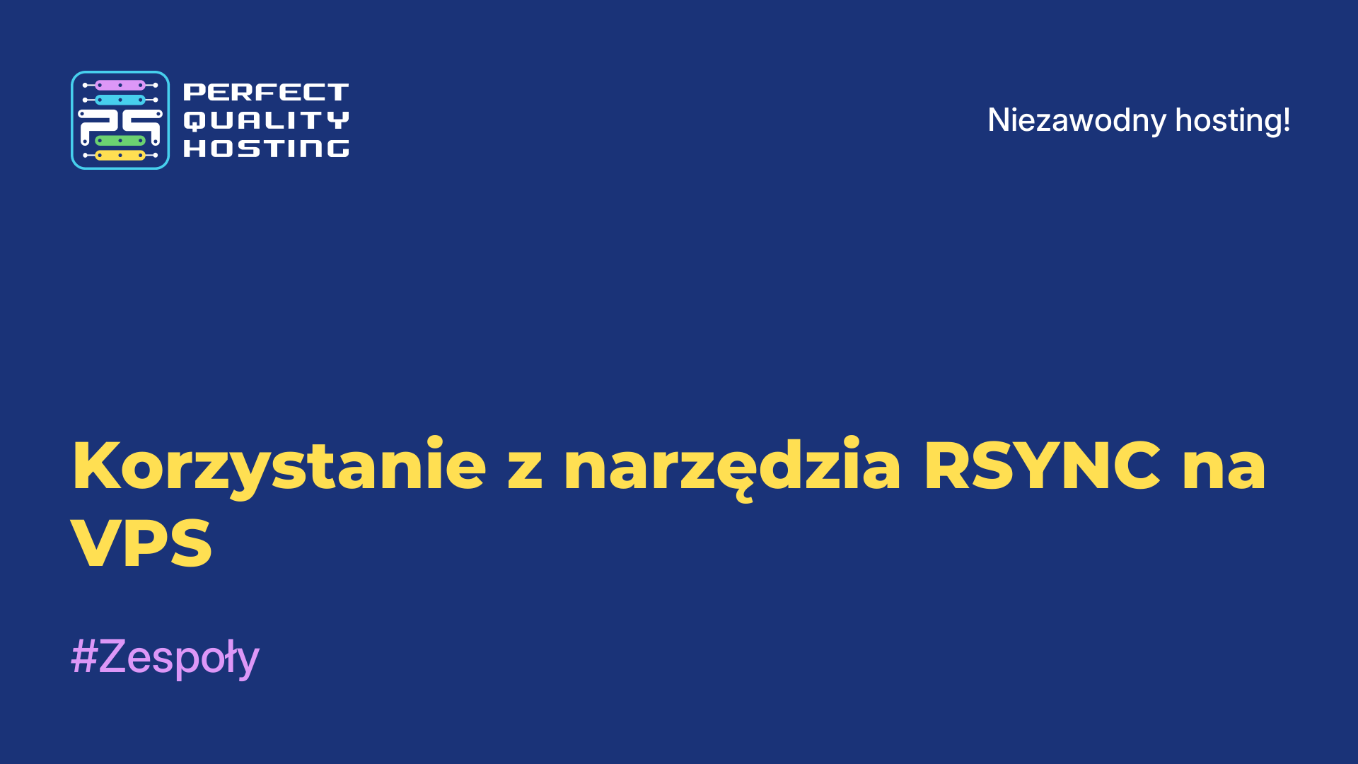 Korzystanie z narzędzia RSYNC na VPS