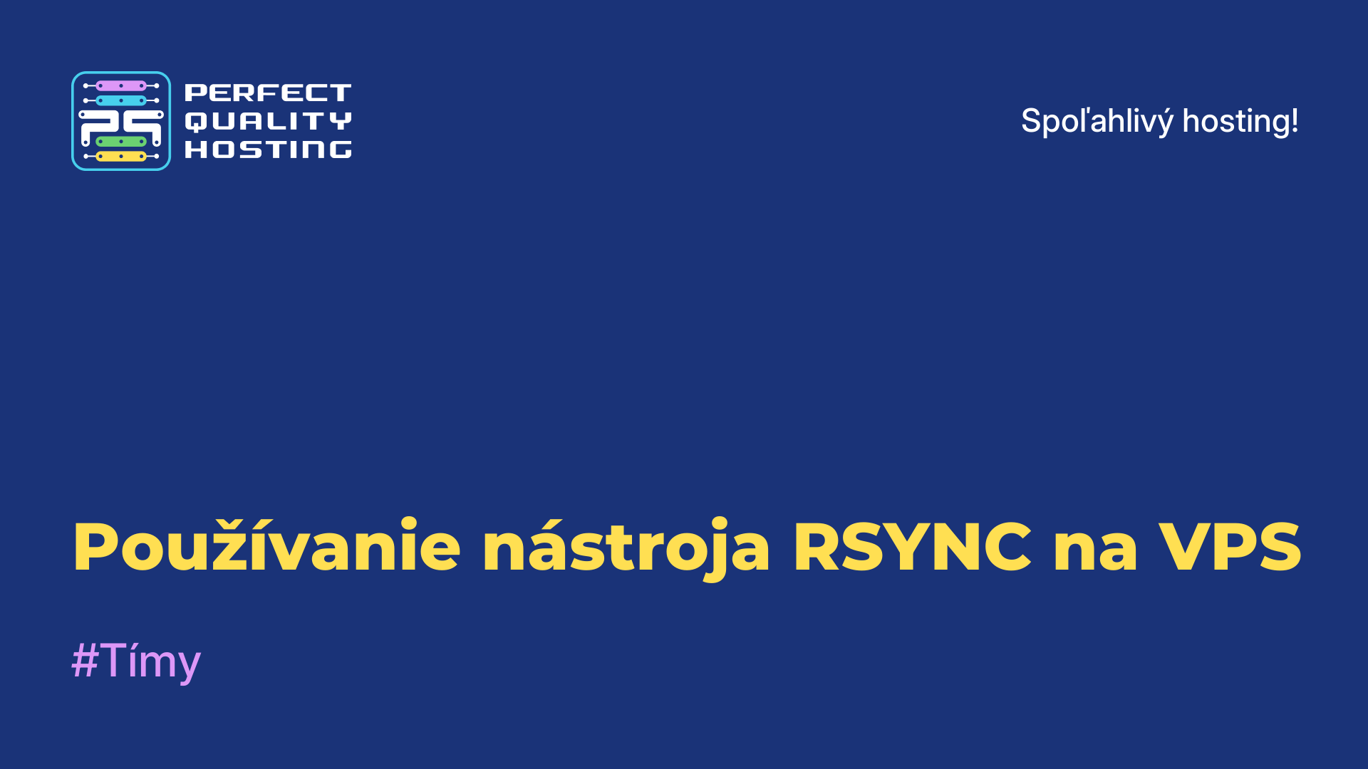 Používanie nástroja RSYNC na VPS