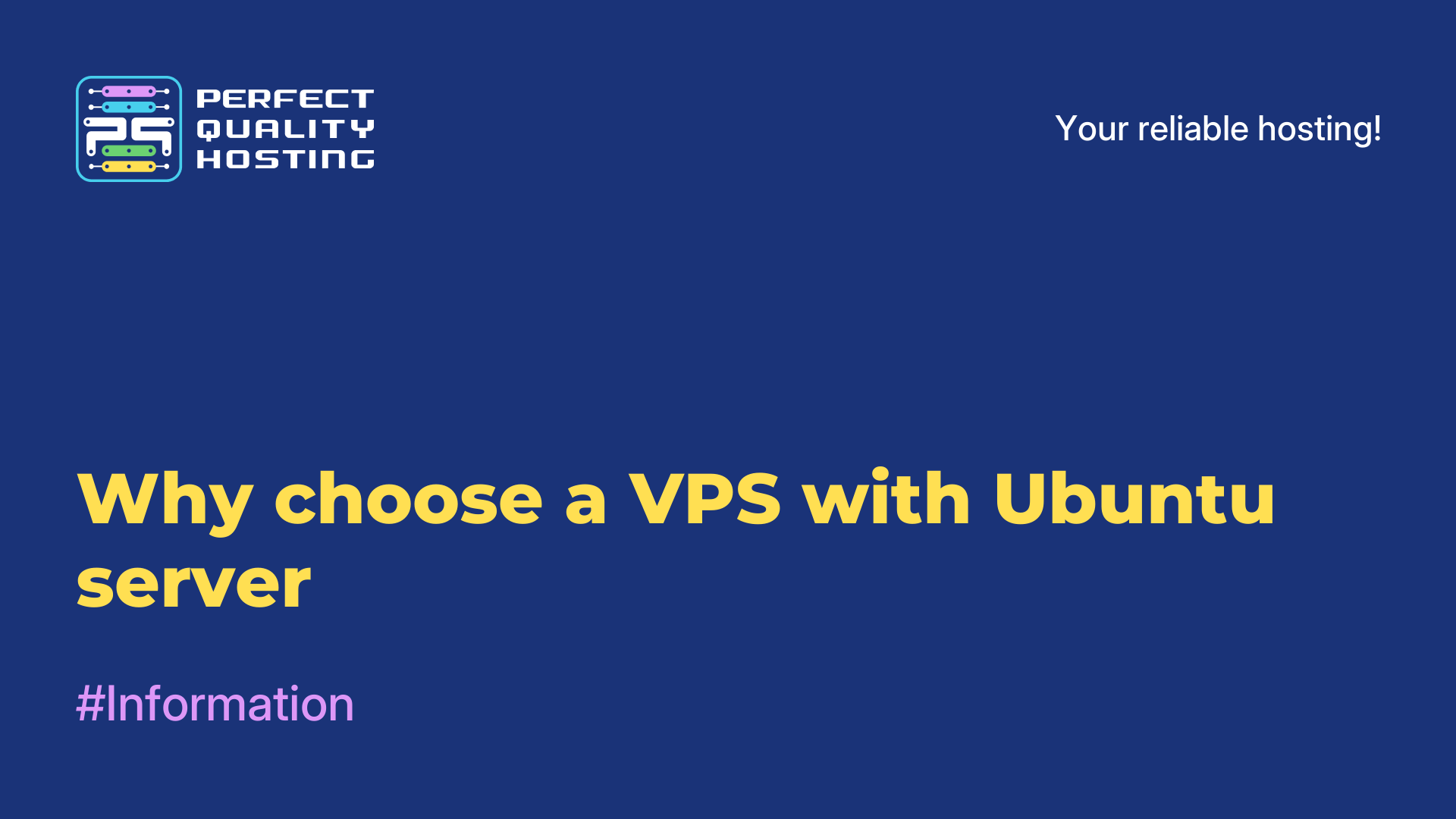 Why choose a VPS with Ubuntu server