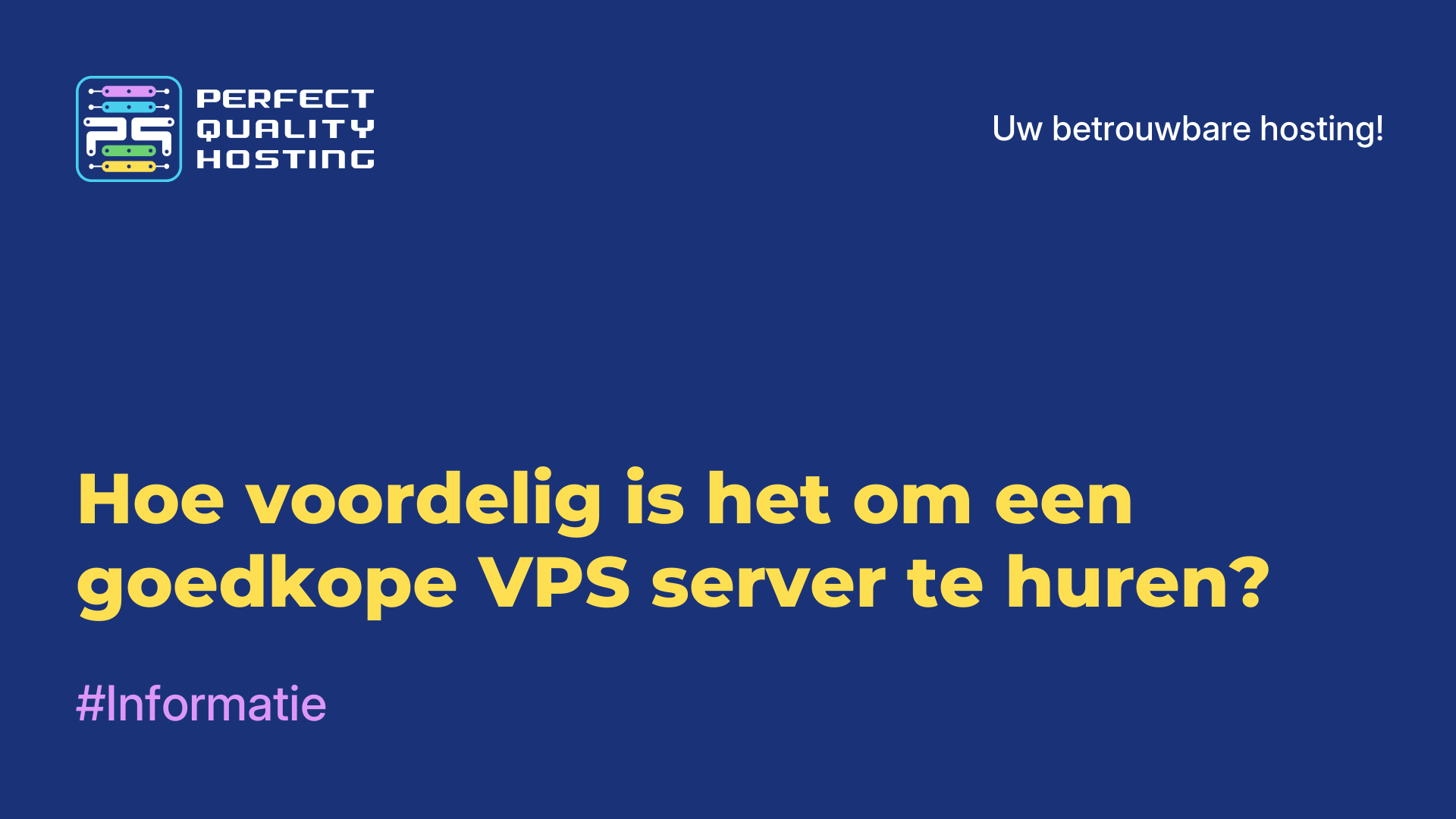 Hoe voordelig is het om een goedkope VPS-server te huren?