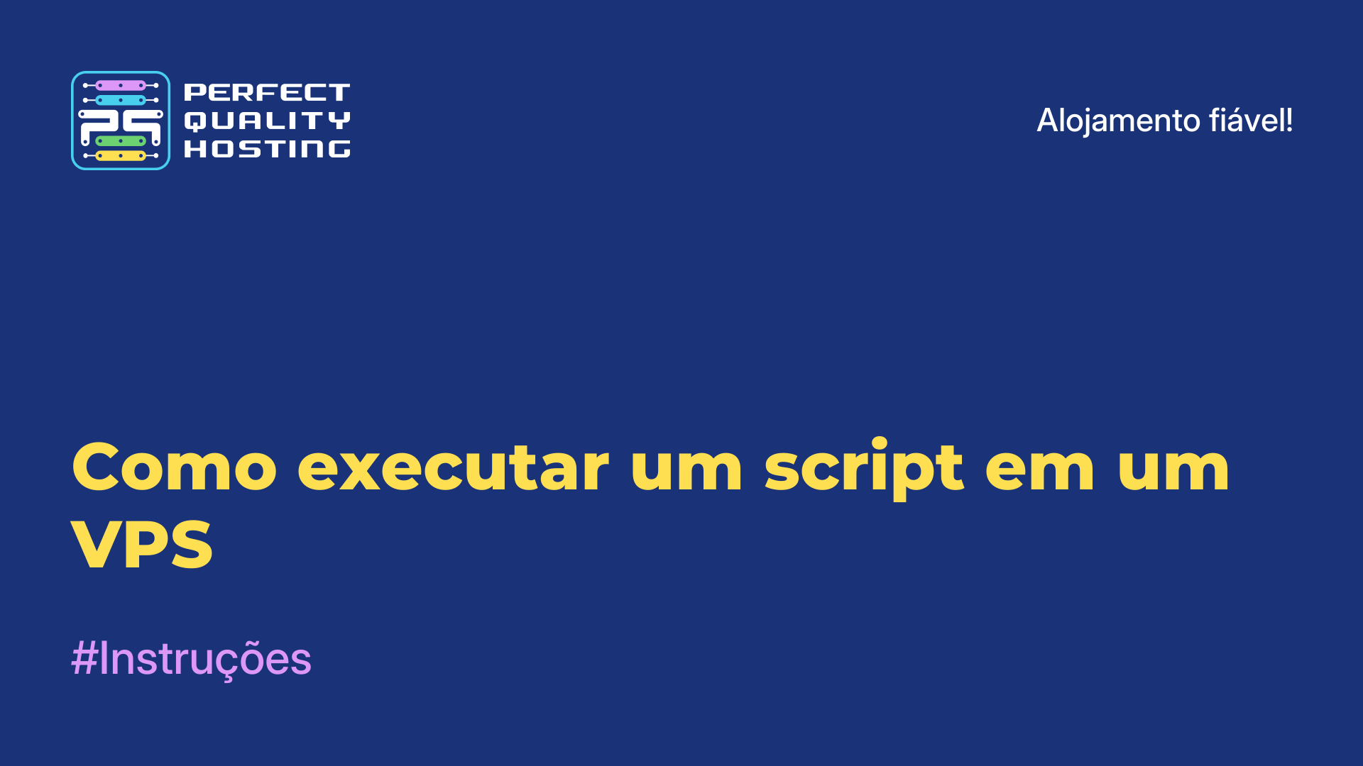 Como executar um script em um VPS