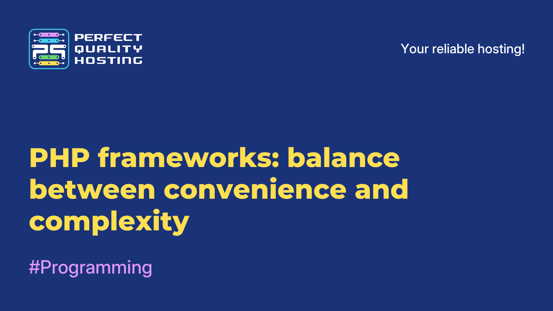 PHP frameworks: balance between convenience and complexity