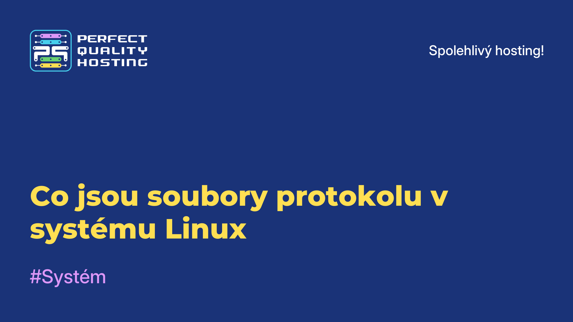 Co jsou soubory protokolu v systému Linux