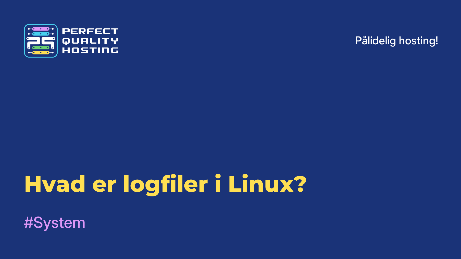 Hvad er logfiler i Linux?