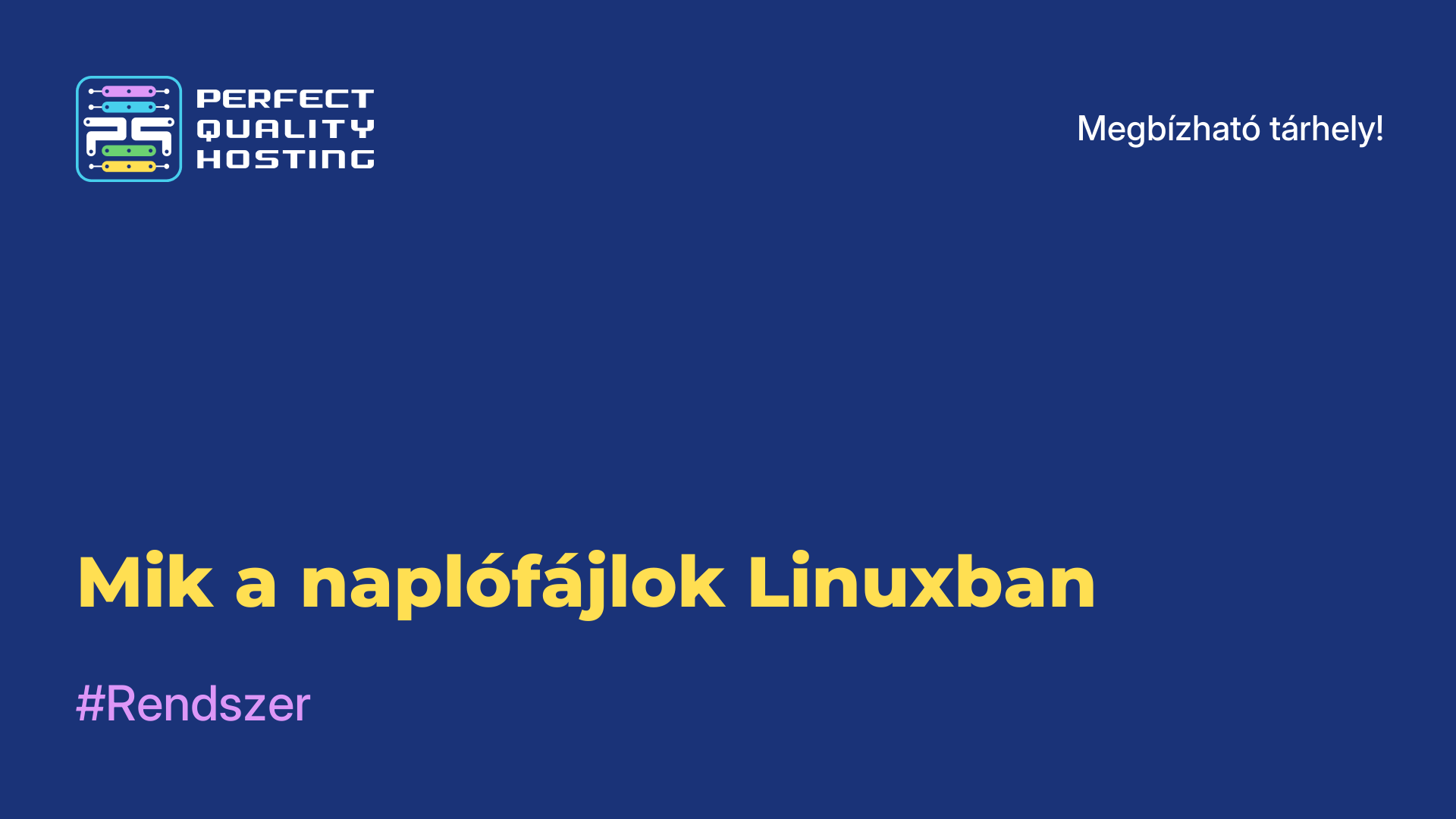 Mik a naplófájlok Linuxban