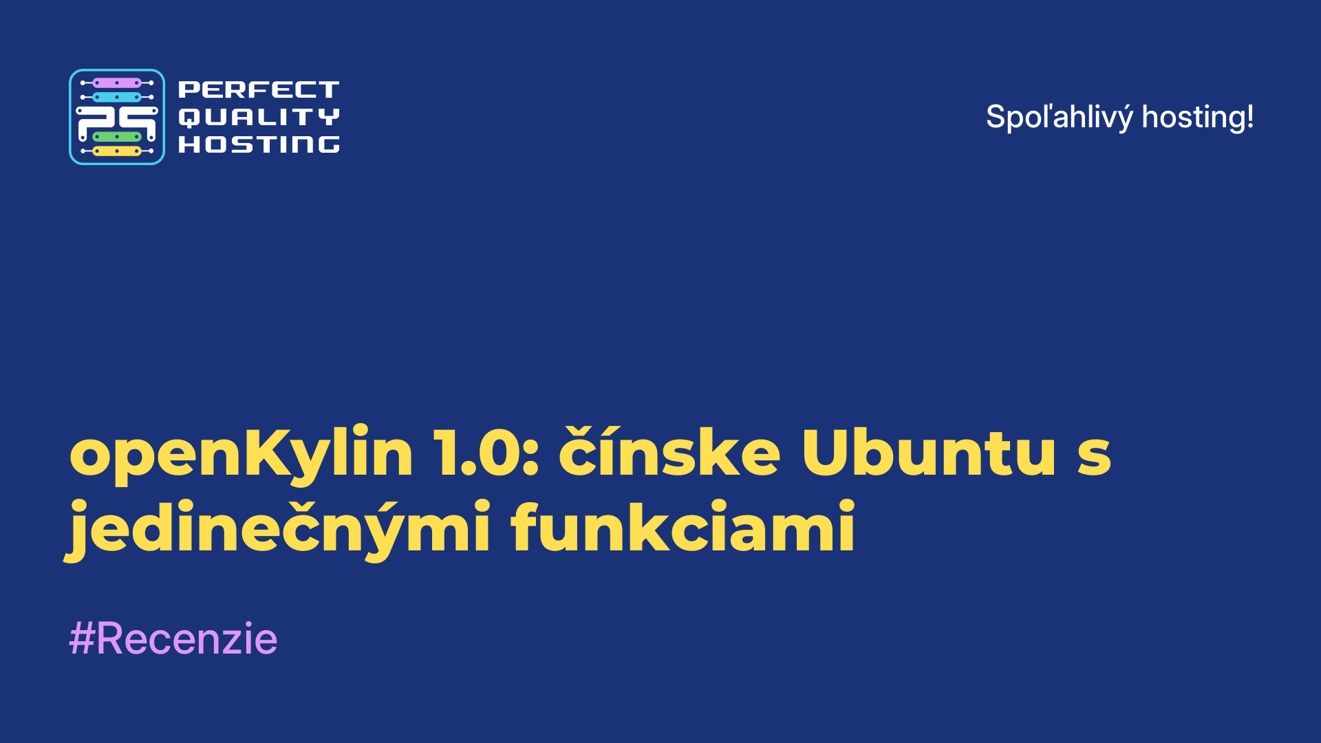 openKylin 1.0: čínske Ubuntu s jedinečnými funkciami