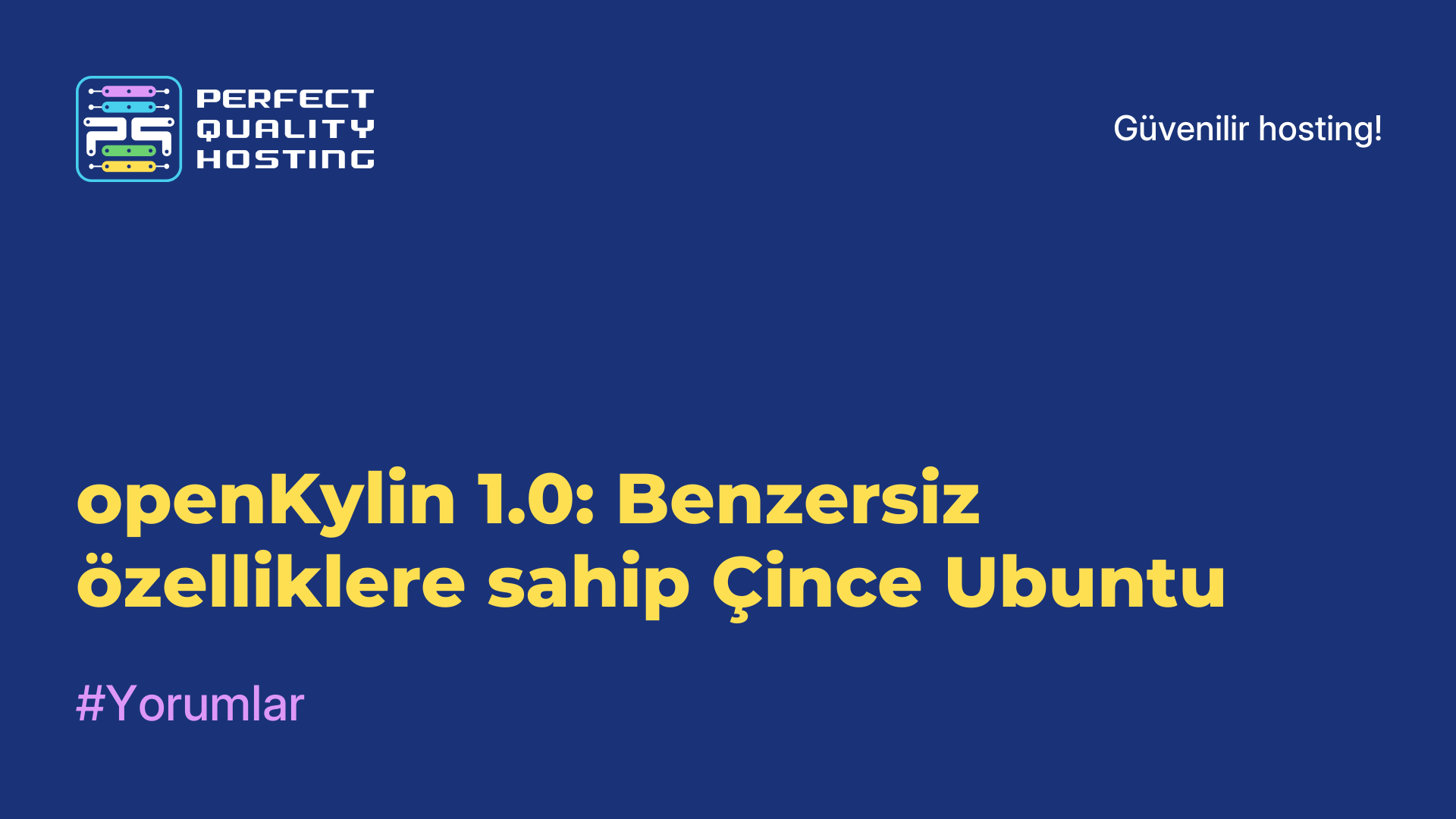 openKylin 1.0: Benzersiz özelliklere sahip Çince Ubuntu