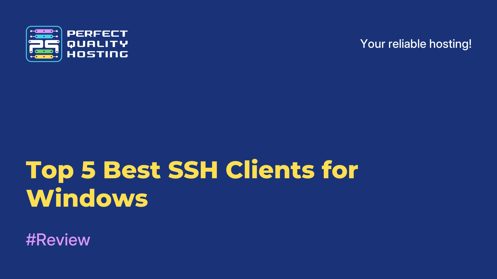 Top 5 Best SSH Clients for Windows