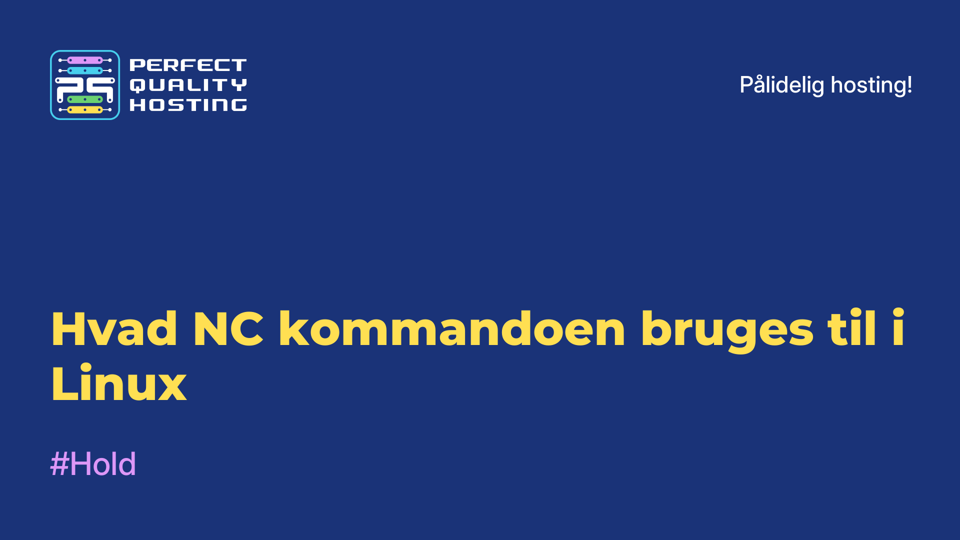 Hvad NC-kommandoen bruges til i Linux