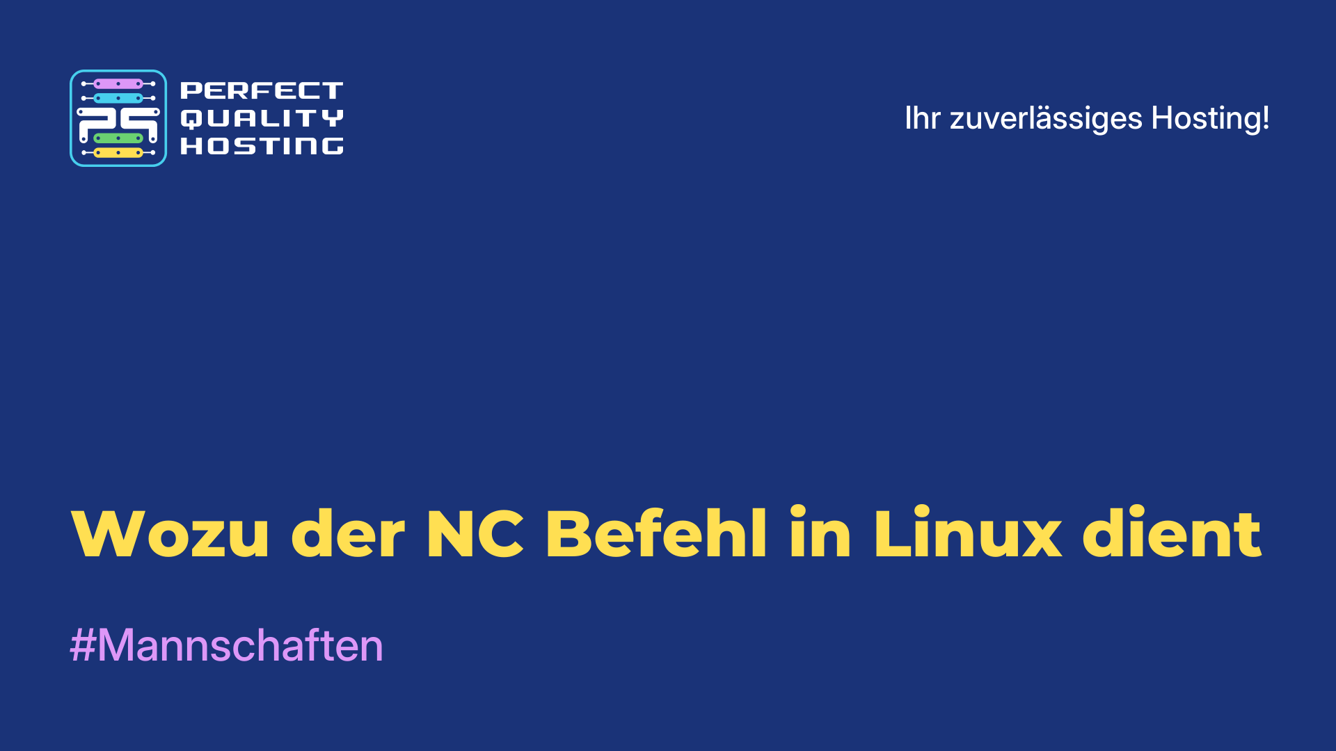 Wozu der NC-Befehl in Linux dient