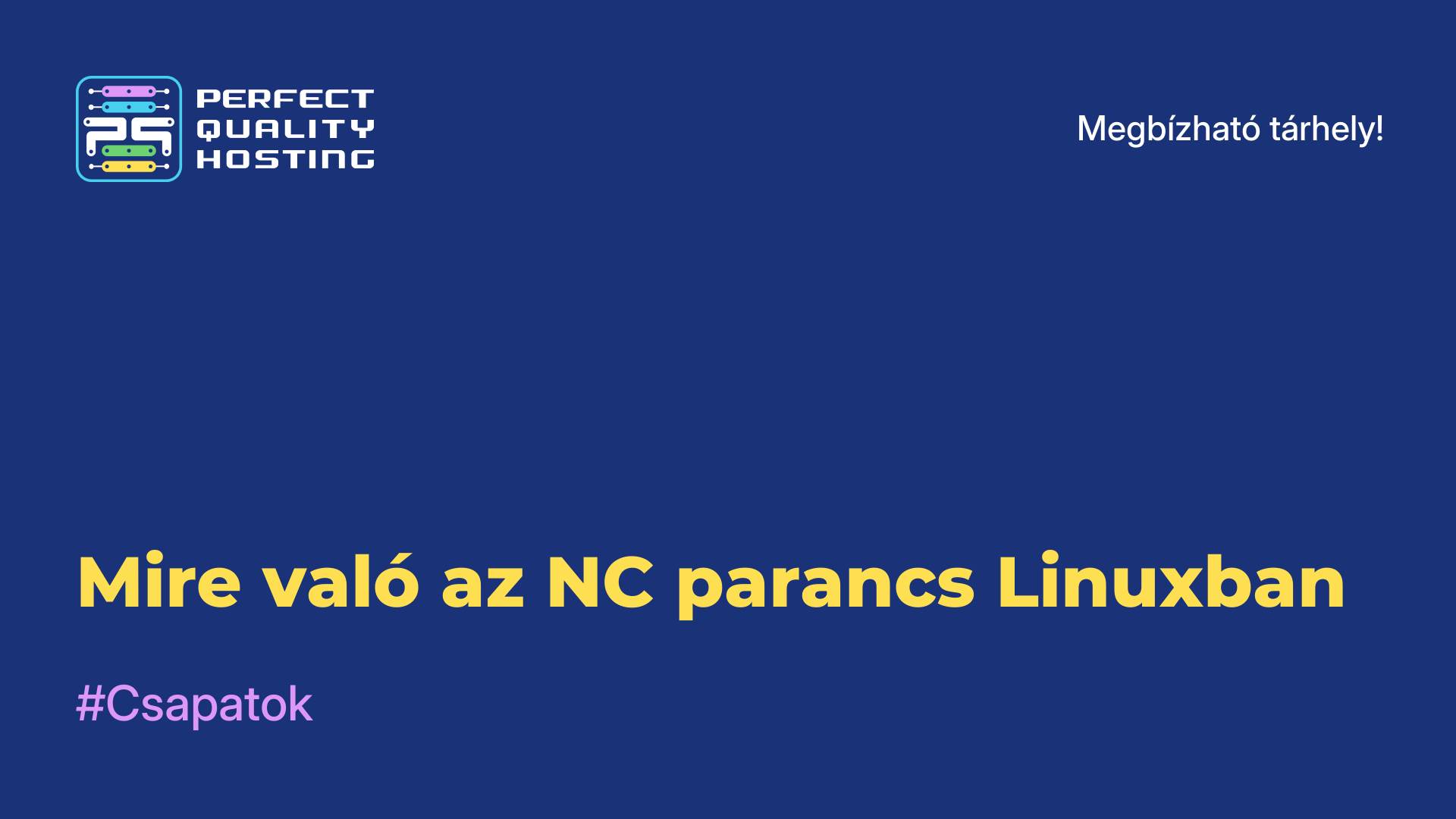 Mire való az NC parancs Linuxban