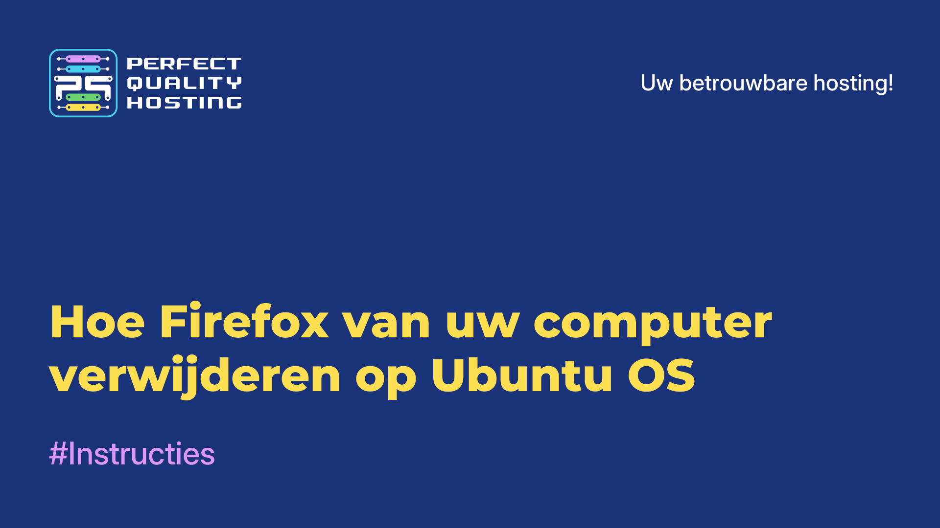 Hoe Firefox van uw computer verwijderen op Ubuntu OS