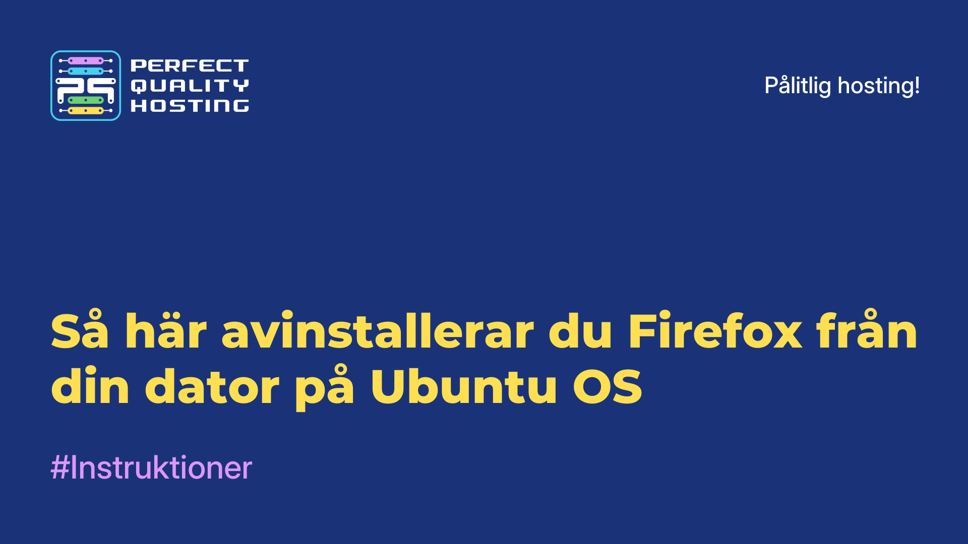 Så här avinstallerar du Firefox från din dator på Ubuntu OS