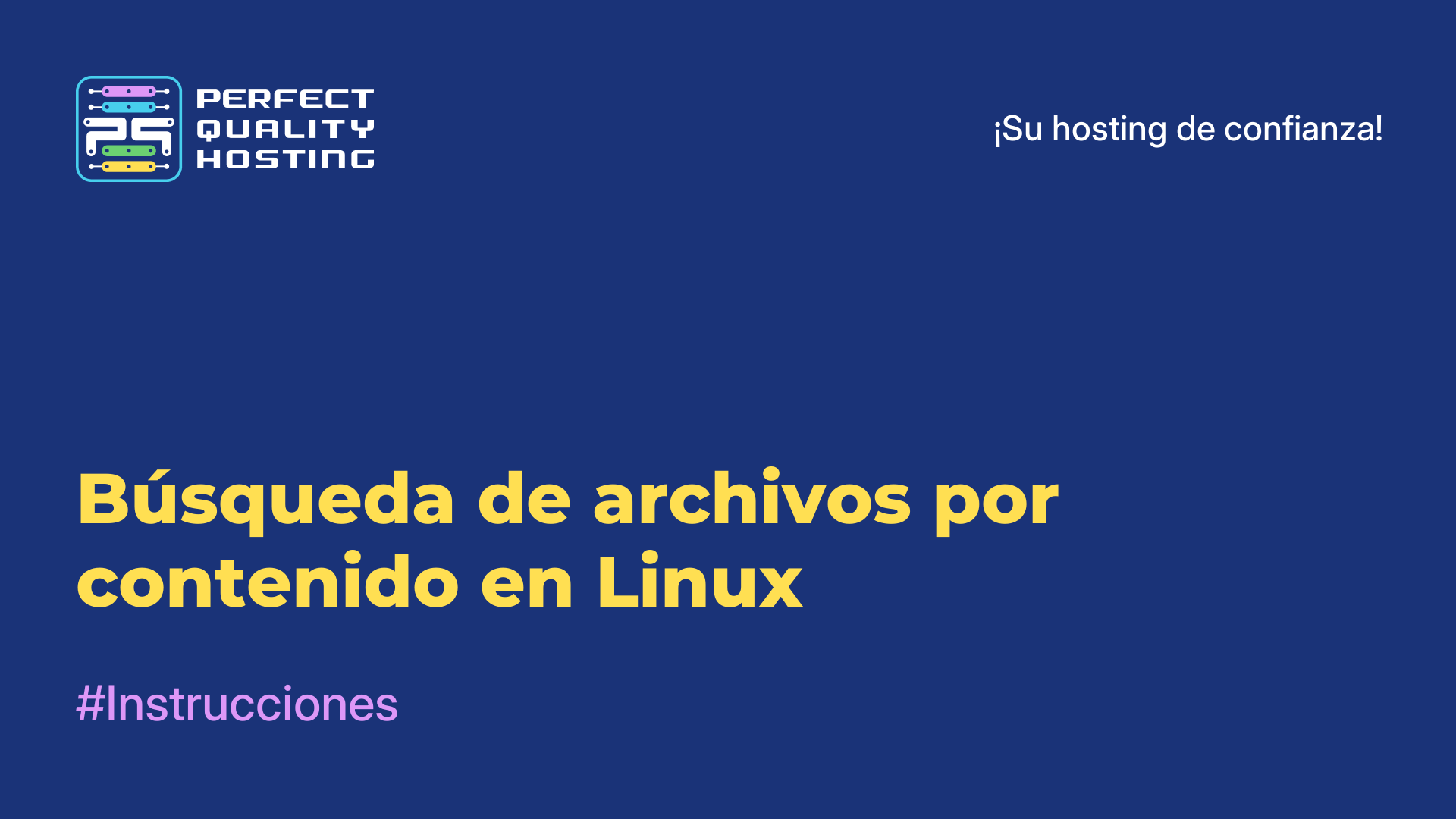 Búsqueda de archivos por contenido en Linux