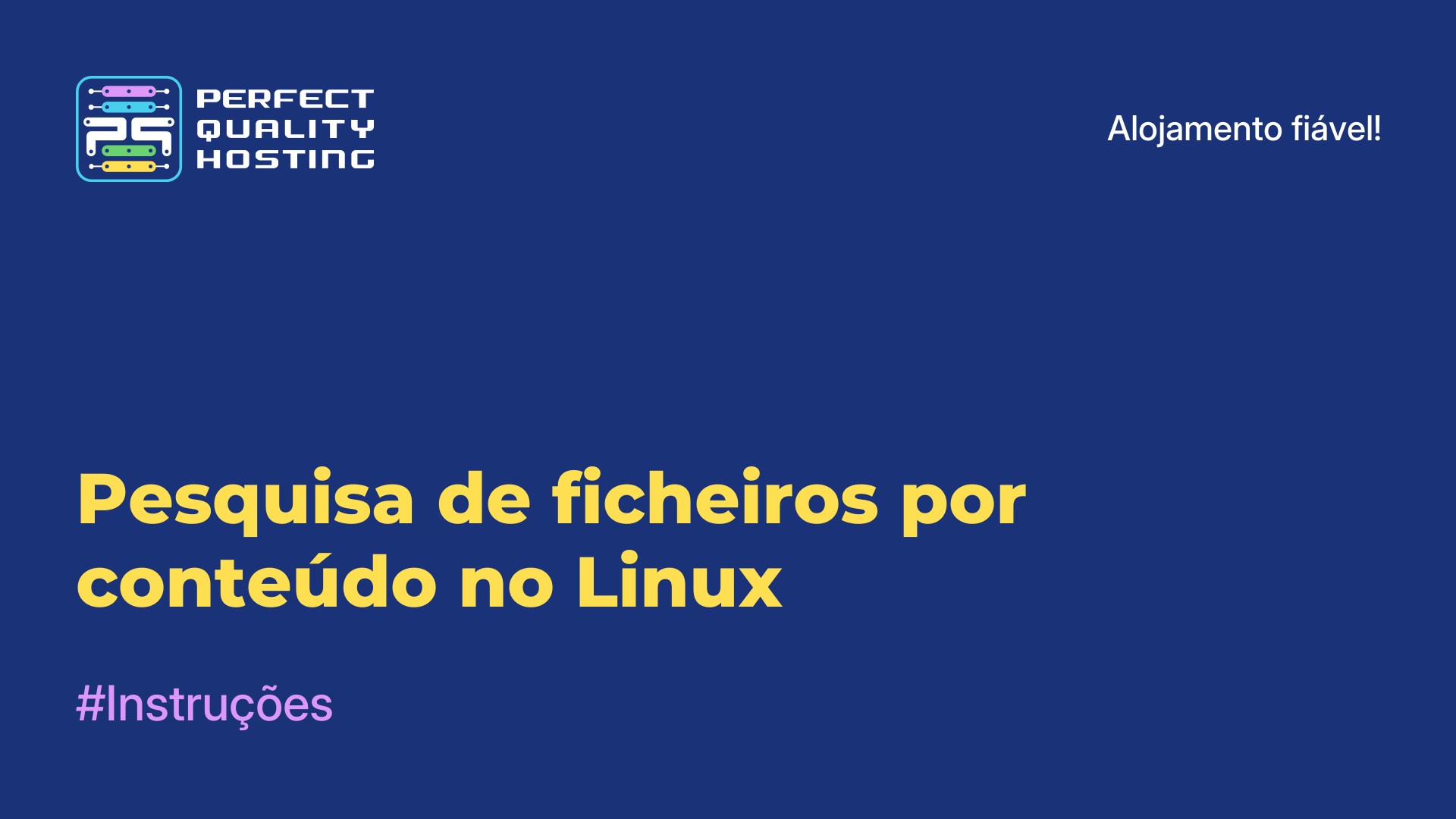 Pesquisa de ficheiros por conteúdo no Linux