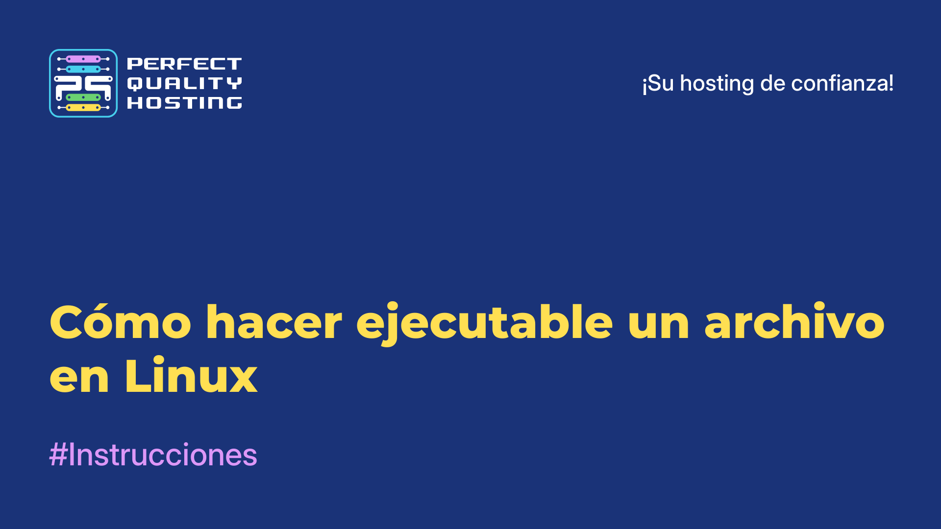 Cómo hacer ejecutable un archivo en Linux