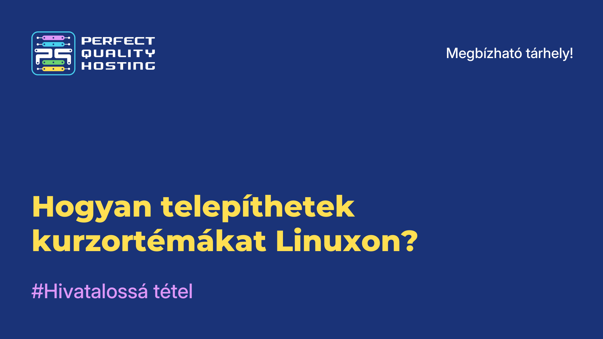 Hogyan telepíthetek kurzortémákat Linuxon?