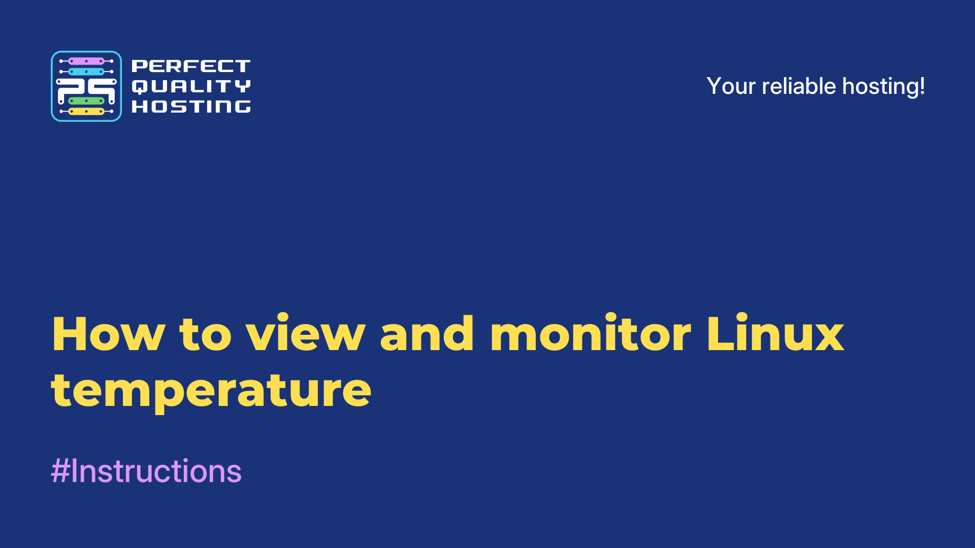 How to view and monitor Linux temperature