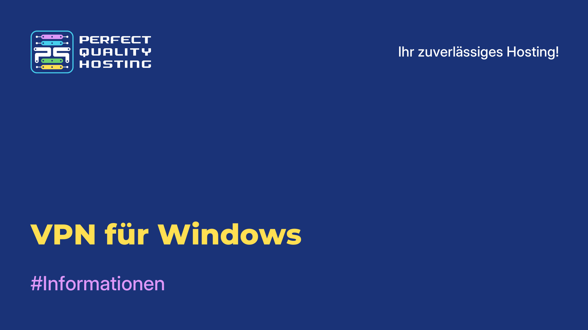 VPN für Windows