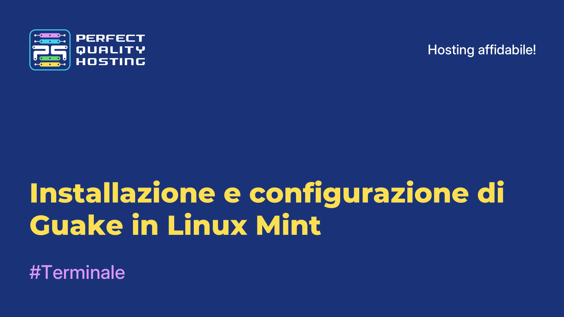 Installazione e configurazione di Guake in Linux Mint