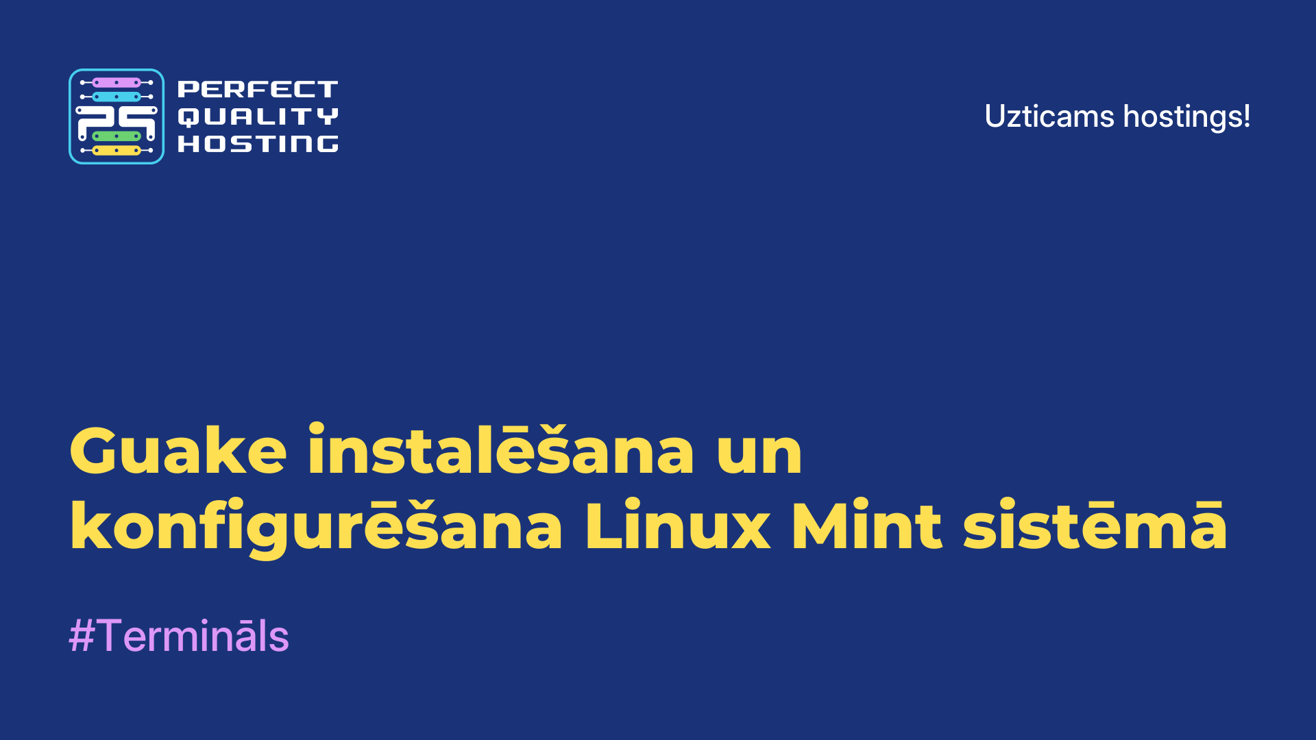 Guake instalēšana un konfigurēšana Linux Mint sistēmā