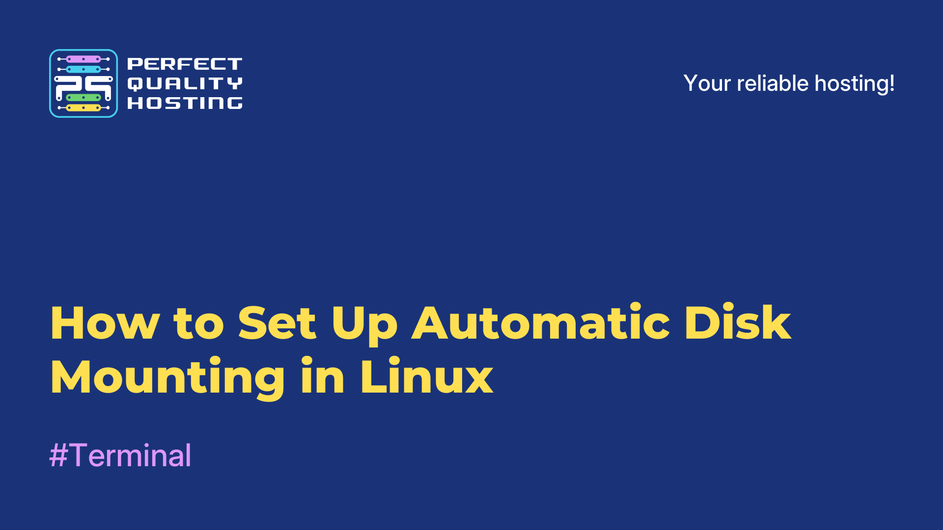 How to Set Up Automatic Disk Mounting in Linux