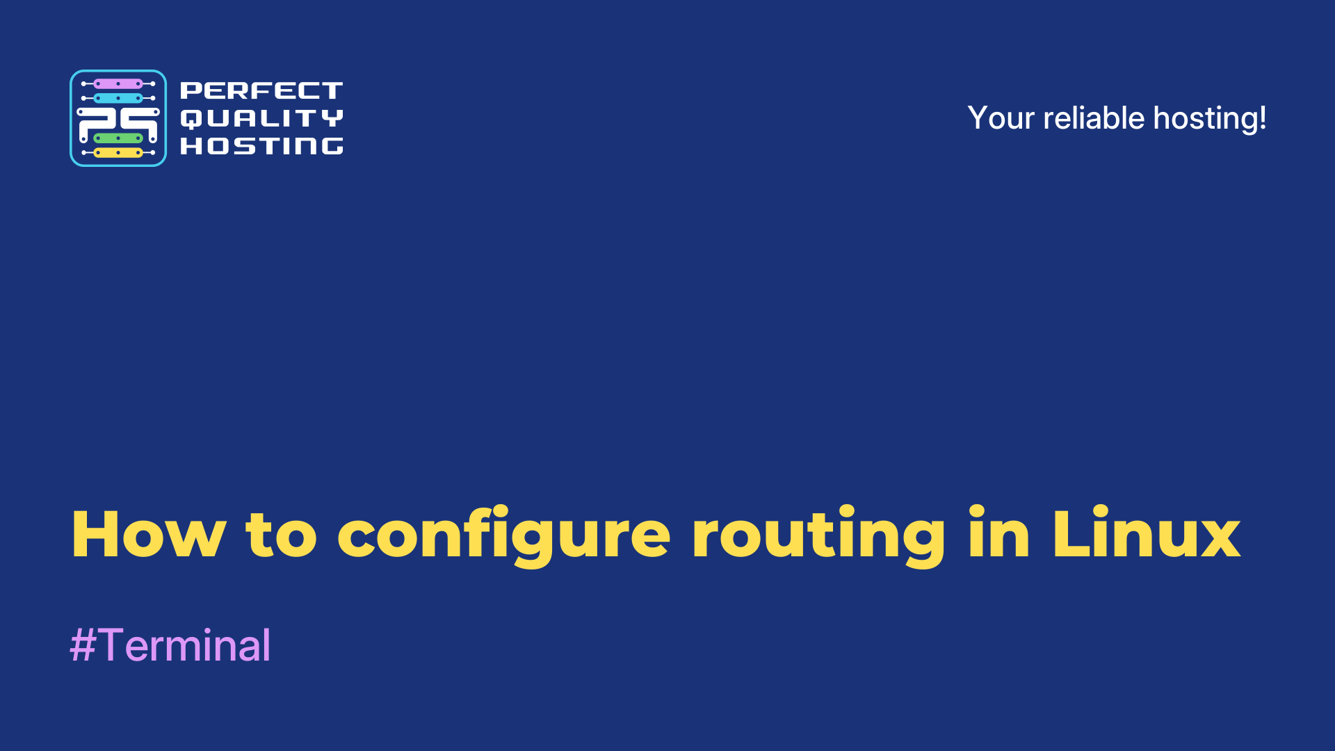 How to configure routing in Linux