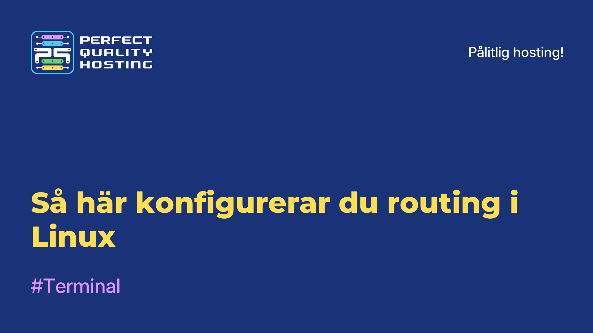 Så här konfigurerar du routing i Linux