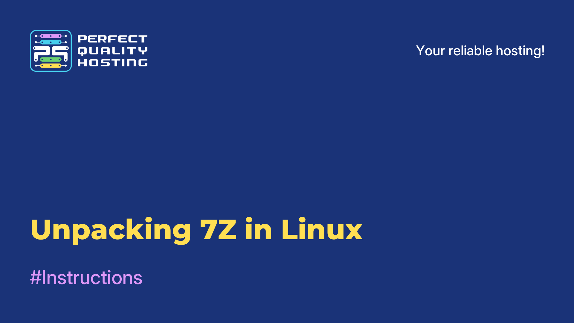 Unpacking 7Z in Linux