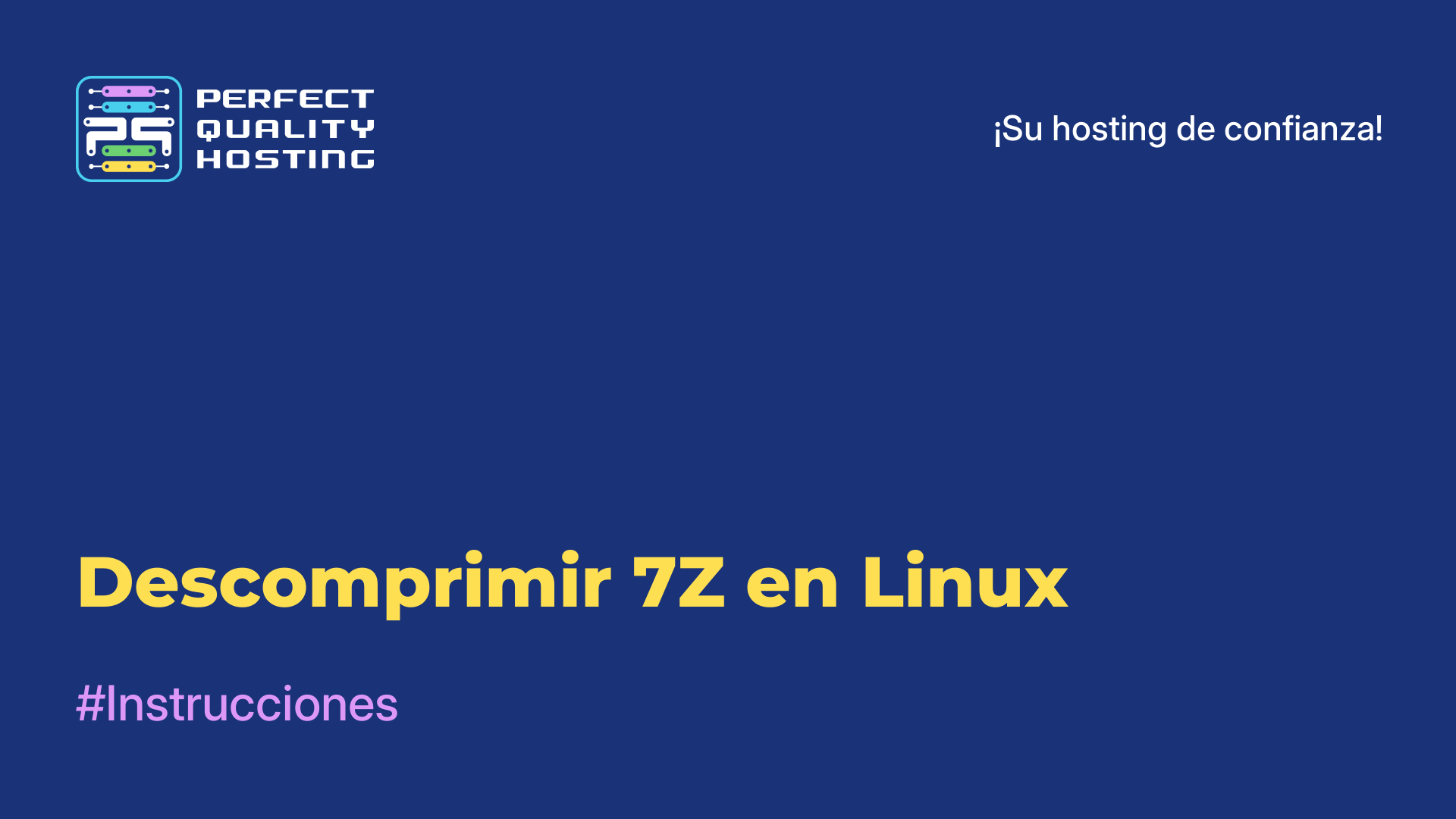 Descomprimir 7Z en Linux