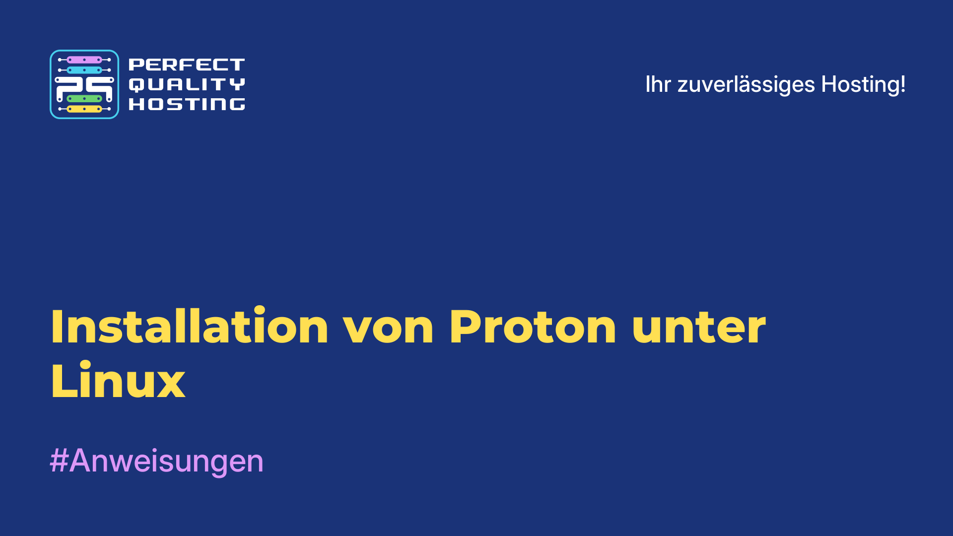 Installation von Proton unter Linux