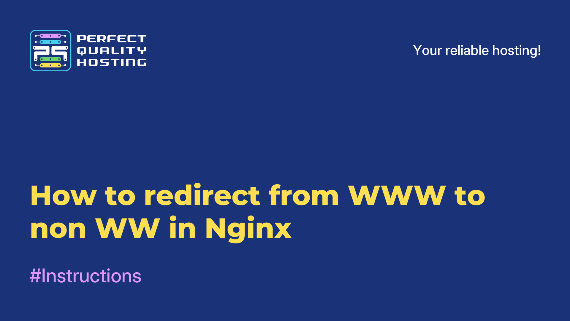 How to redirect from WWW to non-WW in Nginx