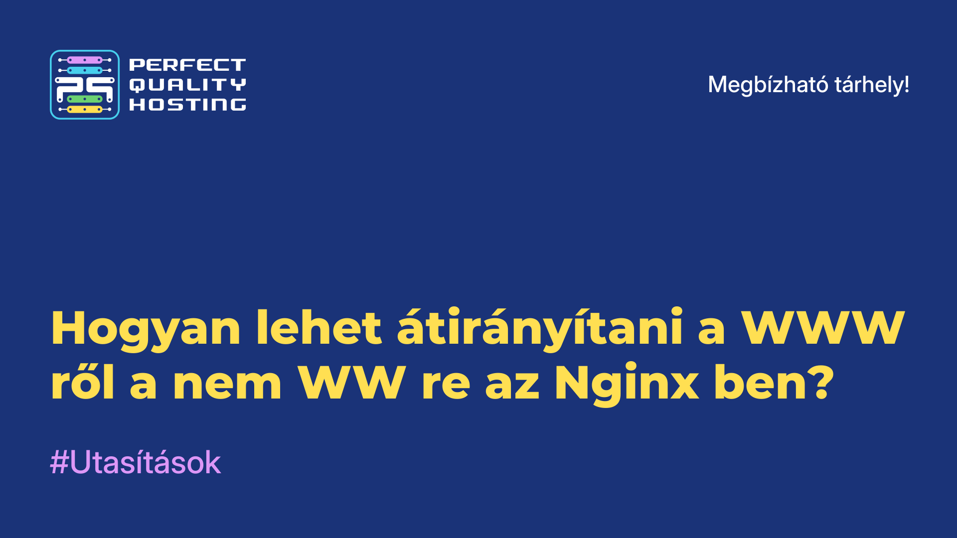 Hogyan lehet átirányítani a WWW-ről a nem-WW-re az Nginx-ben?