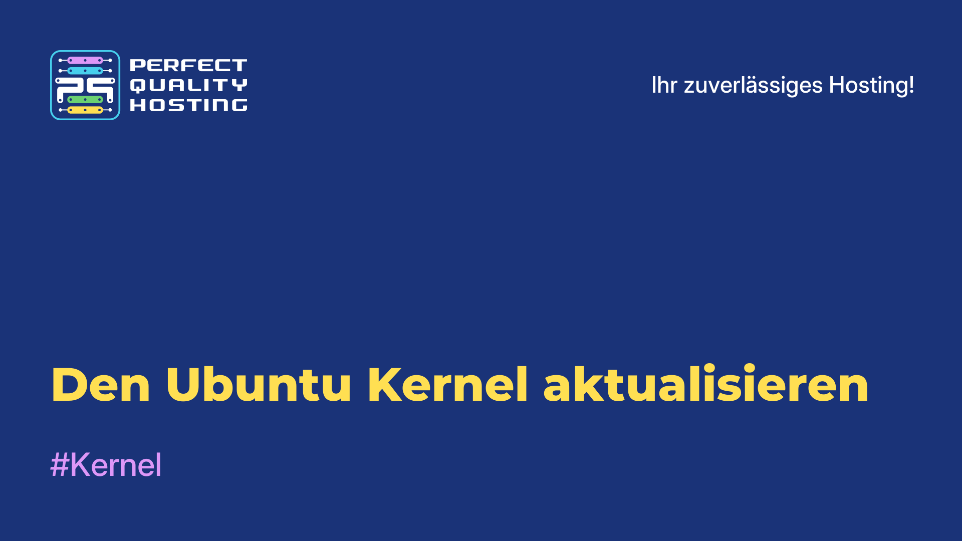 Den Ubuntu-Kernel aktualisieren