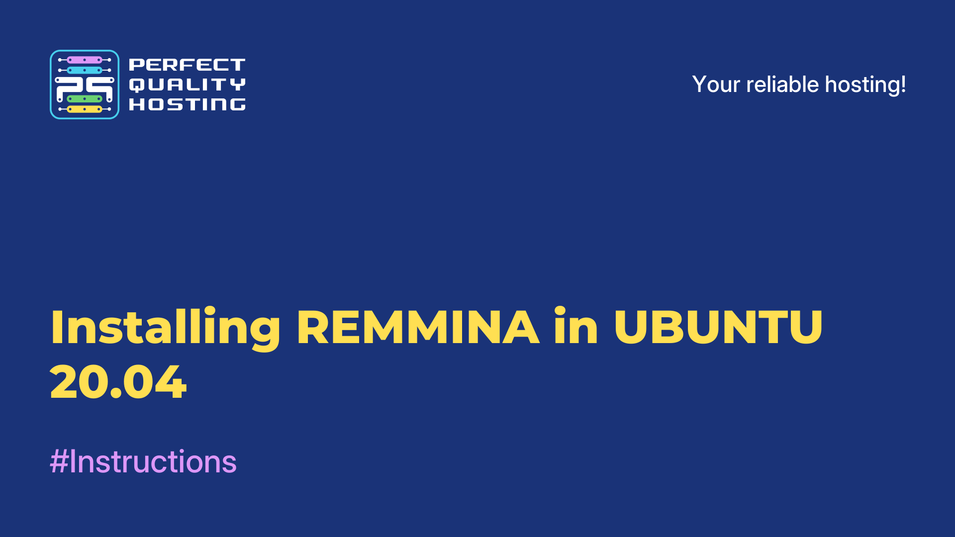 Installing REMMINA in UBUNTU 20.04