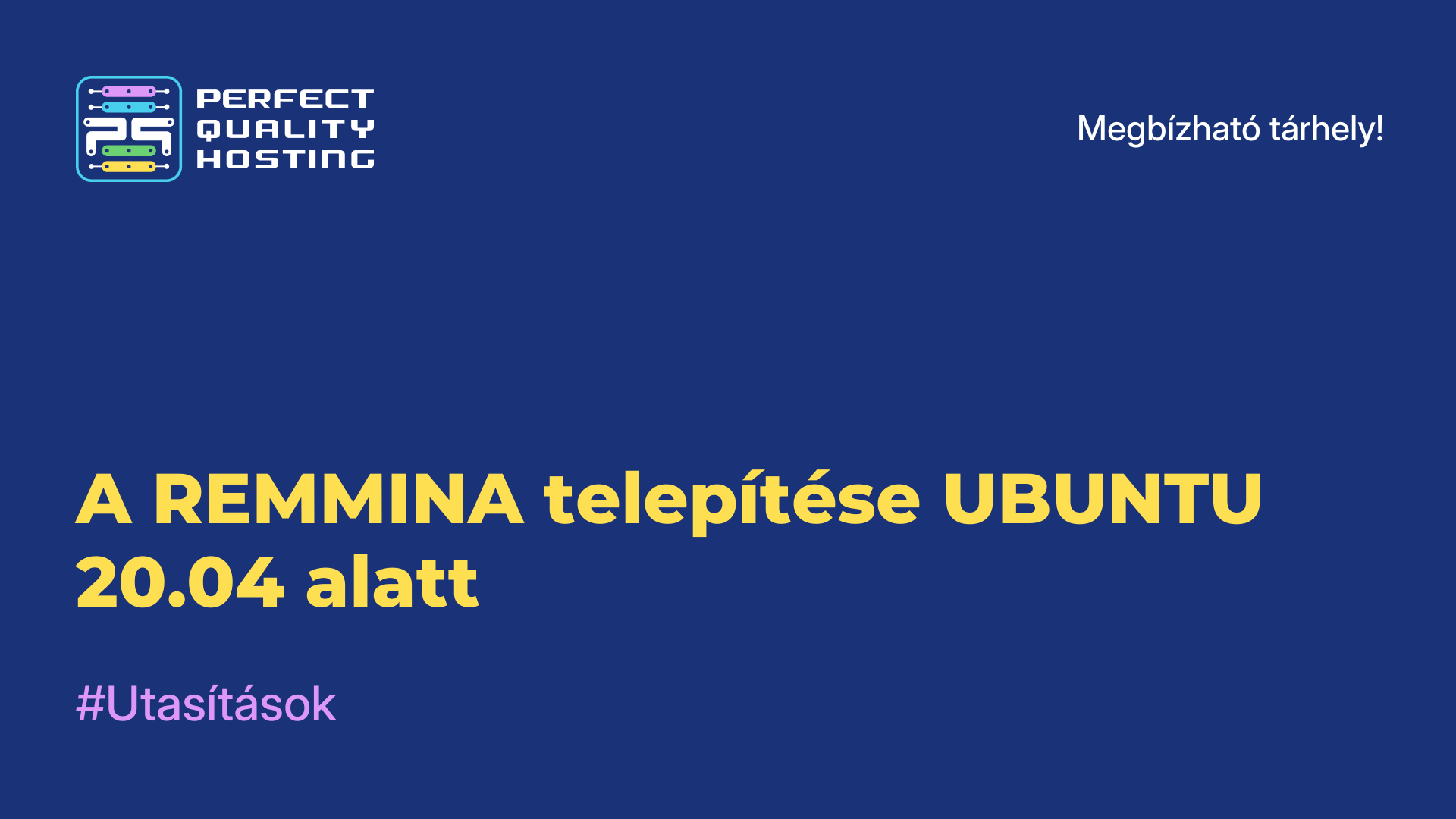 A REMMINA telepítése UBUNTU 20.04 alatt