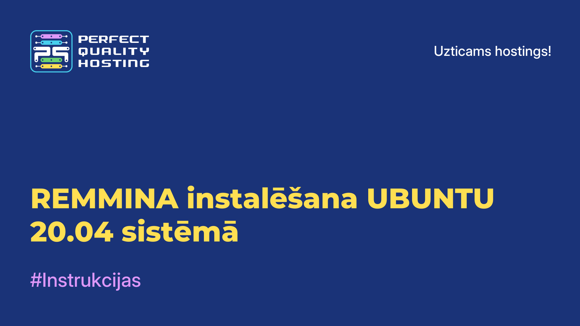 REMMINA instalēšana UBUNTU 20.04 sistēmā