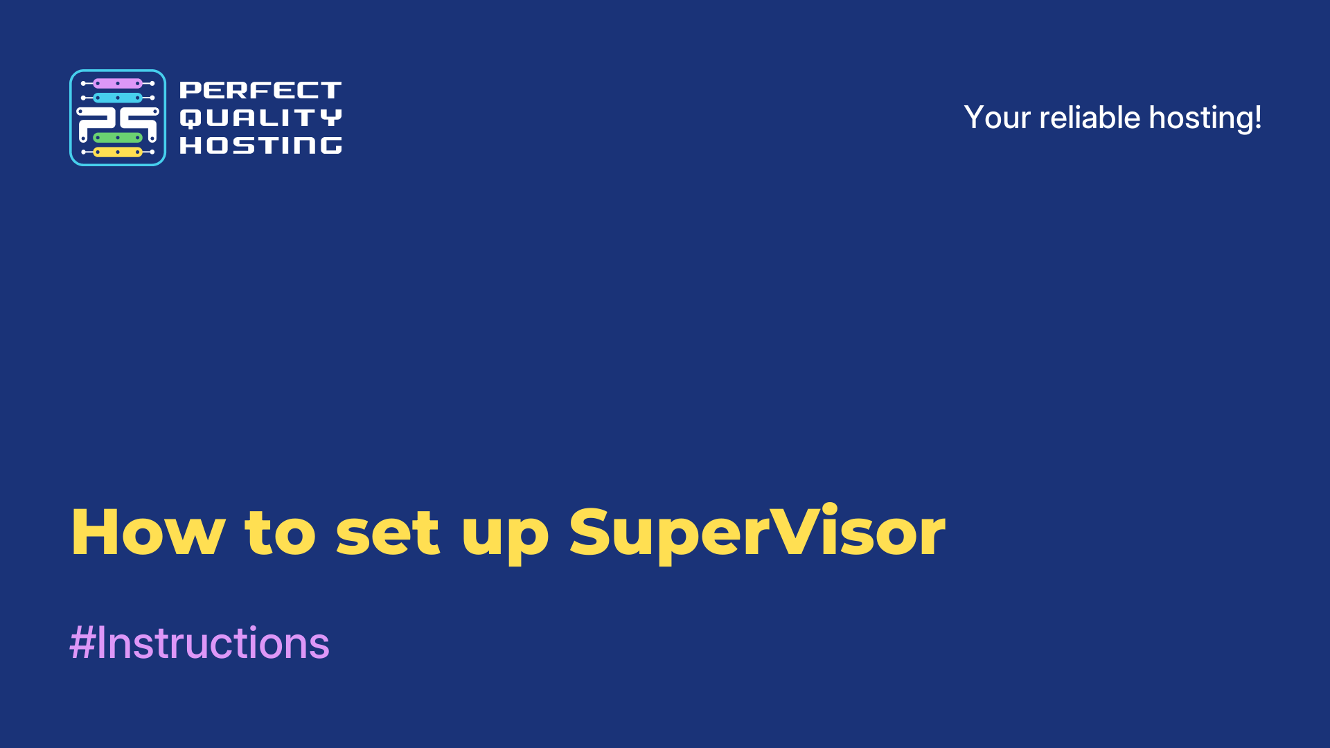 How to set up SuperVisor