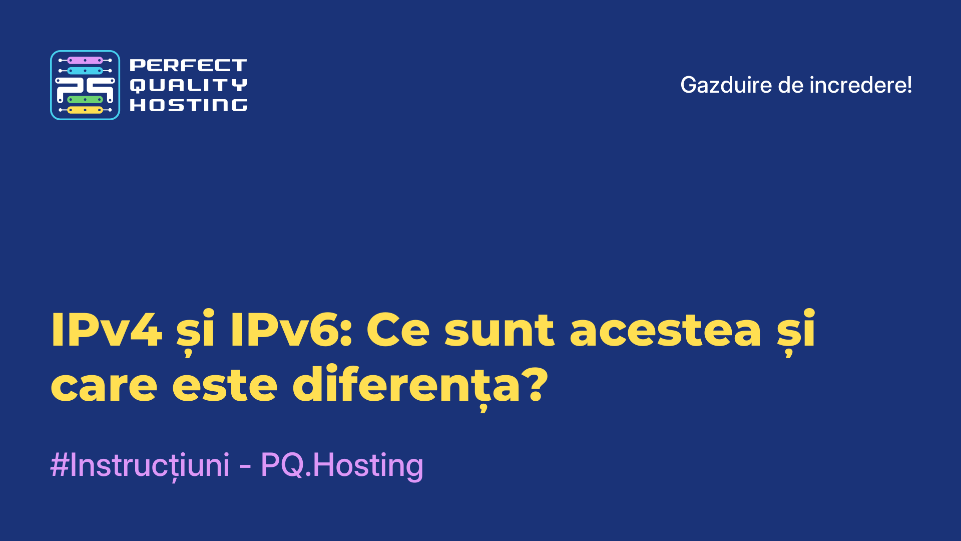 IPv4 și IPv6: Ce sunt acestea și care este diferența?