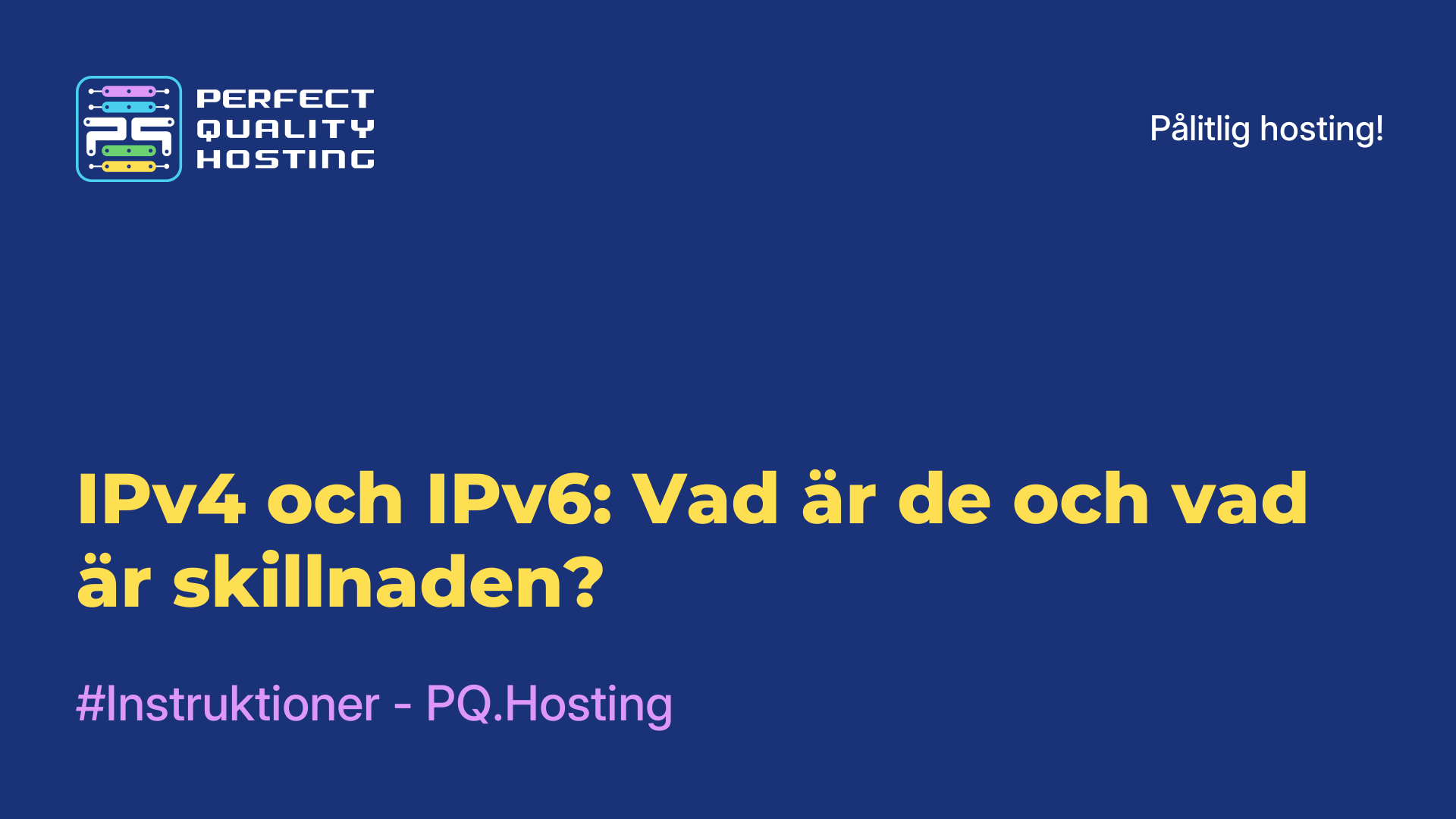 IPv4 och IPv6: Vad är de och vad är skillnaden?