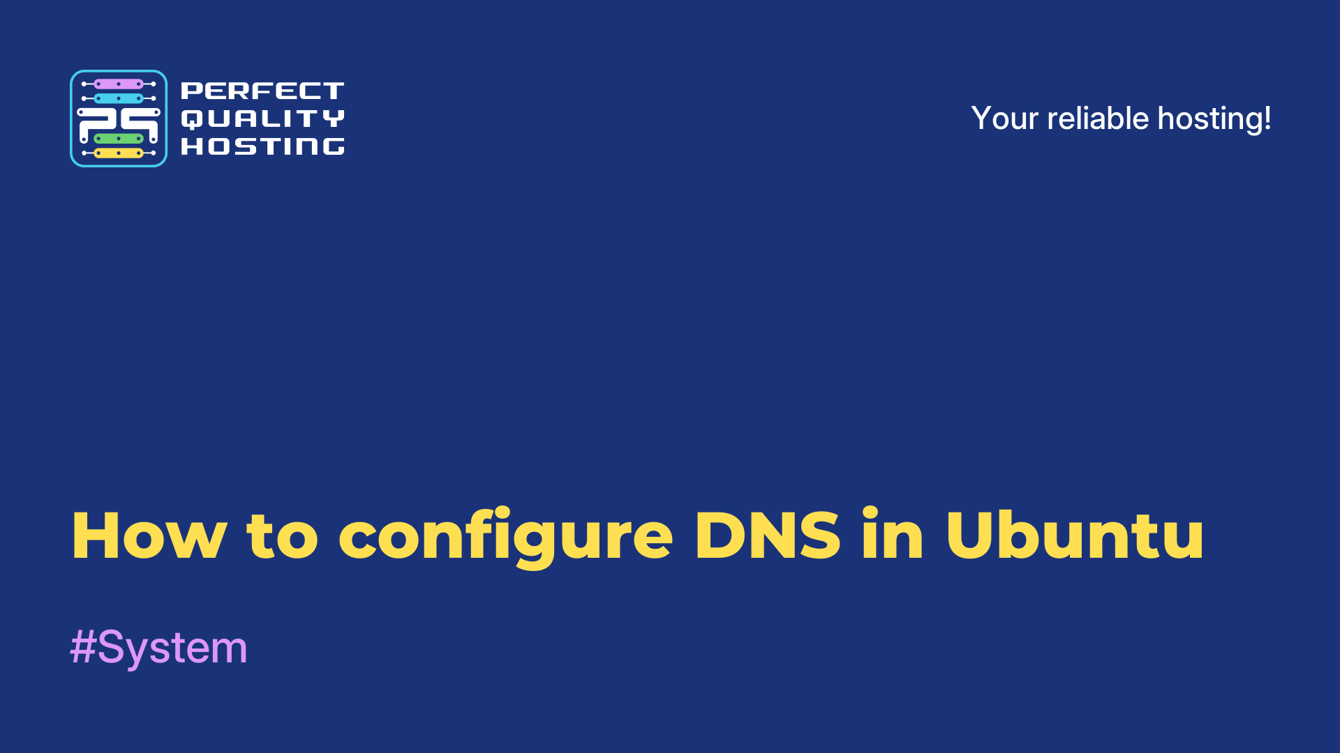 How to configure DNS in Ubuntu